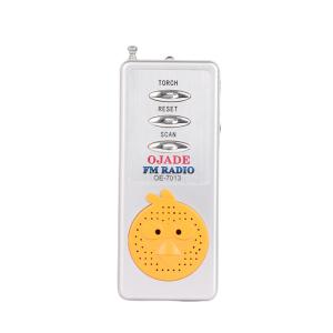 Wholesale Birds Design Handheld FM Radio FM88 Small Pocket With Stereo Earphone from china suppliers