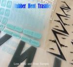 Sustainable 3D Silicone Heat Transfer Label For Clothing