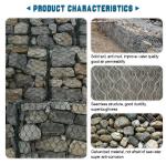 Wholesale Price Custom Gabion Stones Cage Retaining Wall Strong Screen Hexagonal