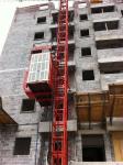Dipping Zinc Spray Paint Safety Control System Building Cage Hoist Single Cage