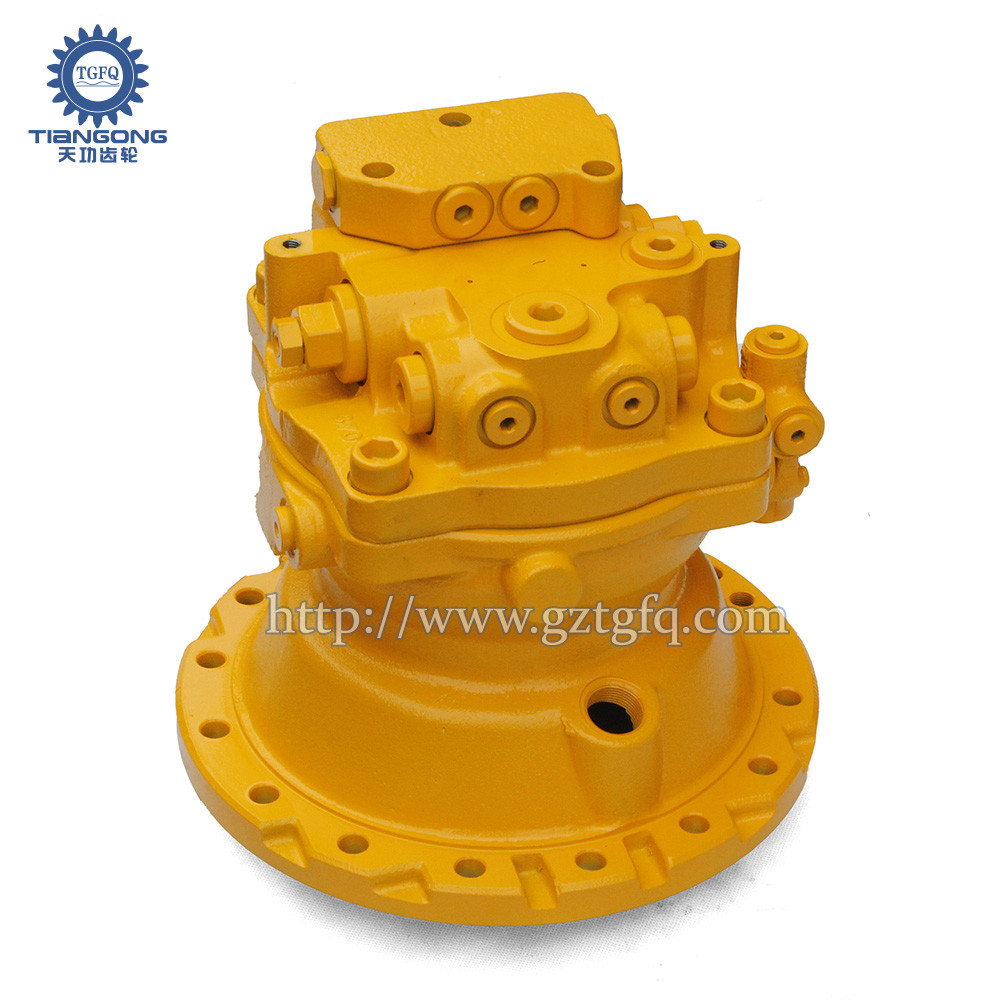 PC160-7 Steel Polished Excavator Swing Motor Spare Part 21K-26-B7300/21K-26-41101