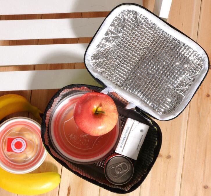 Food Delivery Aluminium Foil Thermal Insulation thermal bag, Custom Logo cooler bag for food,environmental friendly non-