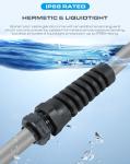 Spiral Cable Gland / Spiral Flexible Strain Relief Connector Nylon (Polyamide) 6