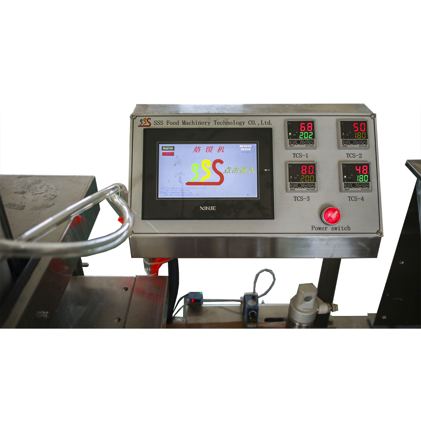 Small Size Automatic Tortilla Production Line Stainless Steel 304