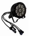6 / 10CH 110 - 240V Outdoor LED Par 0 - 100% Smooth Linear Dimming