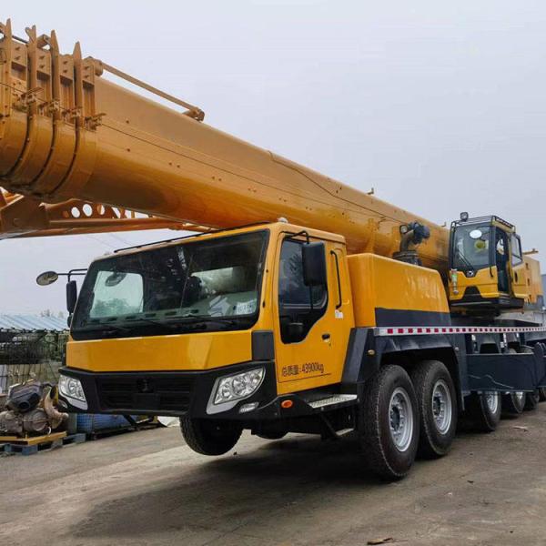 Used QY100 100 Ton Telescopic Truck Crane 58000 kg Weight 2001-4000 Working Hours