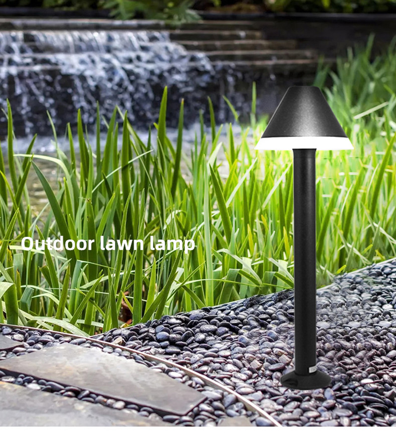 Lawn Lamp 3000K 12W Lamp Beads 202*600mm