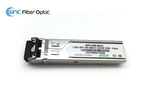 Wholesale 850nm Wavelength Fiber Optic Transceiver 1.25G SFP-SX 850nm 550M Cisco HP Compatible from china suppliers