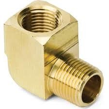 Customized Basic Plumbing Fittings , CNC Lathe Brass Connector For Water / Gas