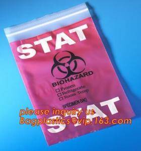 Wholesale Bio Harzard Specimen Bags/Medical Waste Biohazards Bag/Medical Waste Disposal, Customized Biohazard Specimen Medical Lab from china suppliers