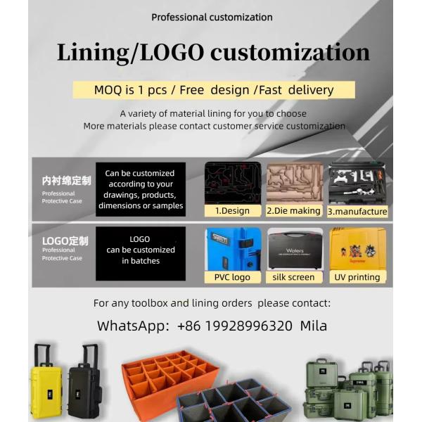 Erosion Resistant Waterproof Travel Case Heat Insulation Flight Case With Wheels Convenient