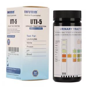 China Accurate Invbio Urinary Tract Infection Test Strips 50 Strips / Bottle on sale