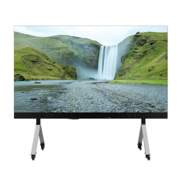P0.9 Smart Poster Led Screen COB Front service 600/2000nits 5×5 For Presentation