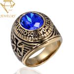 Steel College Ring Design For Ladies