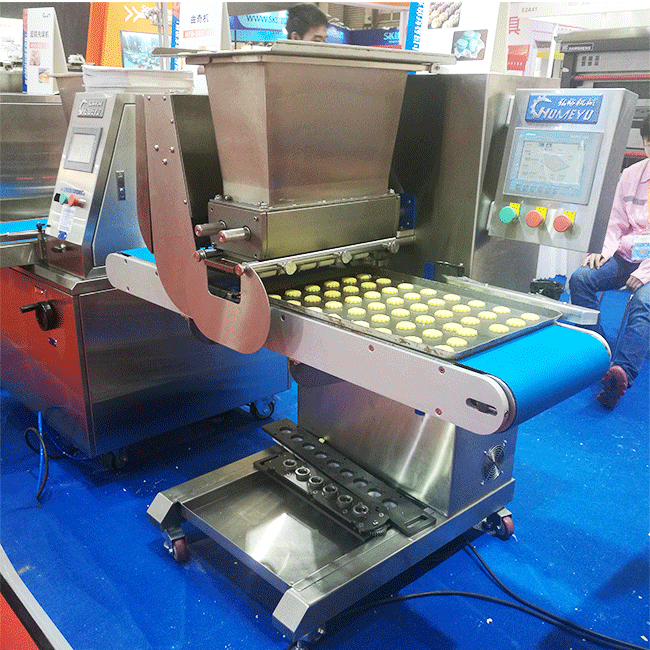Electric Wire Cut Cookie Depositor Press Biscuit Maker Extrusion Machine 3KW