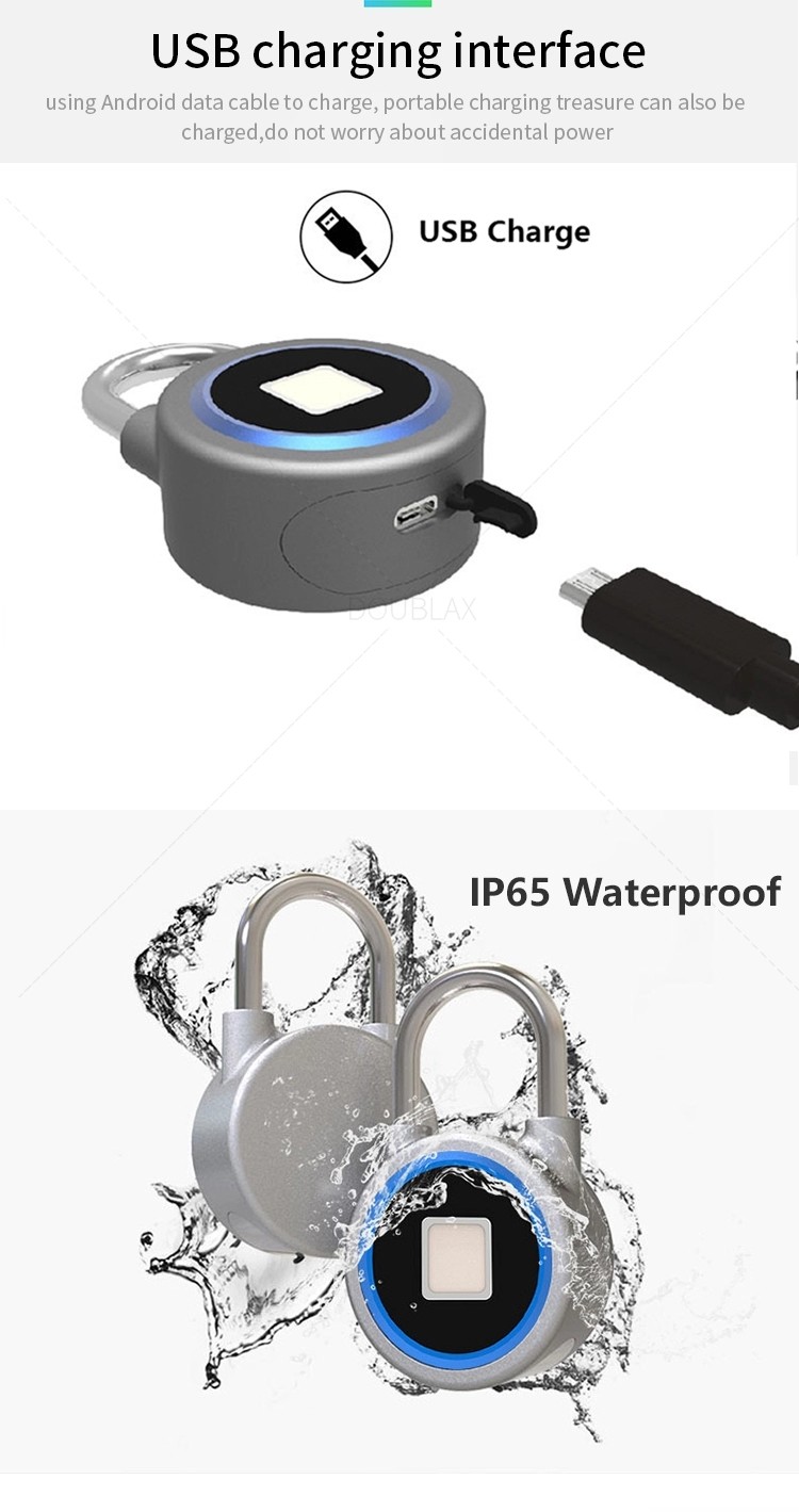 Luggage Bluetooth Spot Travel Smart Fingerprint Padlock