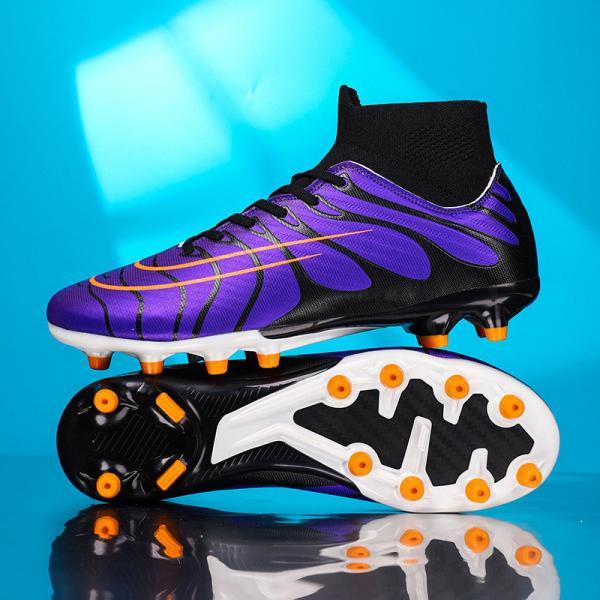 Cristiano Ronaldo CR15 Euro Cup Soccer Shoes with Cleats Long Studs Soles For