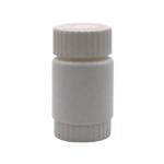 Customized 60ml HDPE Empty Bamboo Shape Square Plastic Bottle for Medicine