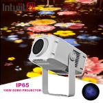 100w Rotating Outdoor Advertising Waterproof Led Gobo Logo Projector Light