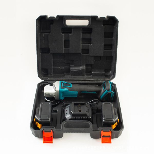 For Professional 21V 125mm Cordless Angle Grinder Electric Grinding Machine 10000RPM Brushless Motor Heavy Duty DIY