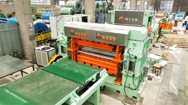 6Hi Leveler Rotary Shear Fly Shear Cut To Length Line SUS Stainless Steel 0.2 -
