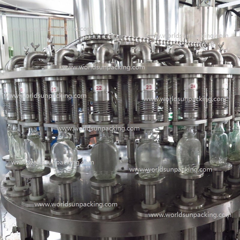 Stainless Steel 316 Syrup Filling Machine With High Grade Automatism