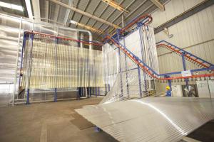 Wholesale OEM Powder Coating Booths Electrostatic Powder Coating Line from china suppliers