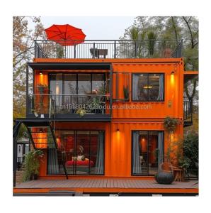 Wholesale 20ft Modern Luxury Prefab House Steel Sandwich Panel Modified Shipping Container for Outdoor Garden Living Alternative from china suppliers