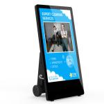 Portable Battery Advertising Display Player 32 Inch LCD Digital Signage Kiosk