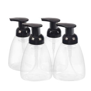 Wholesale PET Lotion 500ml Soap Dispenser Bottle With Black Pump ODM from china suppliers