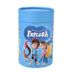 ODM Paper Composite Cans , 80mm Paper Tube Packaging Eco Friendly