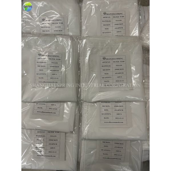 FDA Approval Nylon PA6/PA66 50micron, 100micron, 150micron Ultrasonic Sealing Bag for Water Filter Purifier