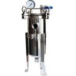 Heavy-Duty 304 Stainless Steel Bag Filter Housing for Industrial Water Treatment