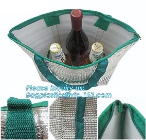 Wholesale Non-woven laminated thermal insulation cooler bag,custom logo disposable aluminium foil insulation cooler bag BAGEASE from china suppliers
