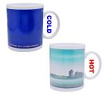 OEM / ODM Color Changing Coffee Mug , hot sensitive ceramic mug