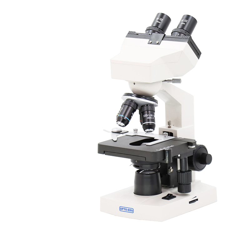 OPTO EDU A11.1009-E Sliding Binocular Compound Microscope For Student