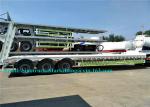 Tri Axles 50 Tons SINOTRUCK Heavy Duty Low Bed Trailers For Machine Transport