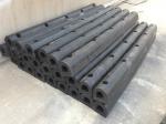 Solid D Rubber Fenders With Bolted Installation For Heavy Loads