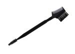 Single Boar Bristle Hair Eye Brow Comb Brush / Antibacterial Makeup Brushes