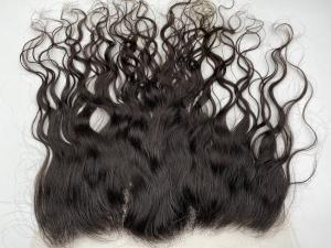 Wholesale Natural wave 13x6 Lace Frontal Closure Human Hair Ear to Ear HD Lace Frontal Closure Free Part Brazilian Hair Extensions 150% Density Lace Frontal from china suppliers