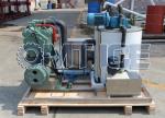 1000kg Capacity Flake Ice Maker Machine Stainless Steel 316 18HP Compressor