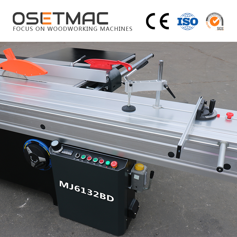 Electric Lifting Sliding Table Saw MJ6132BD for Woodworking Panel Cutting from OSETMAC