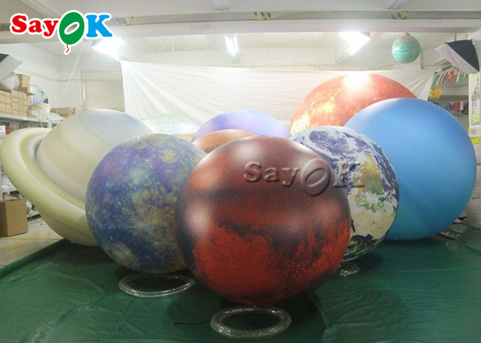 3m 10ft Solar System Inflatable Sun With Led Light