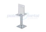 Heavy Duty Joist Hangers Timber To Masonry 65 x 102mm Full Stirrup Post Anchor