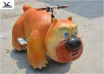 Shopping Mall Lovely Kiddie Rides Simulation Cartoon Brown Bear Toy Car To Drive