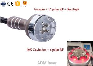 Wholesale Vacuum / 40Khz Cavitation / RF Lipo Laser Slimming Machine For Fat Removal from china suppliers