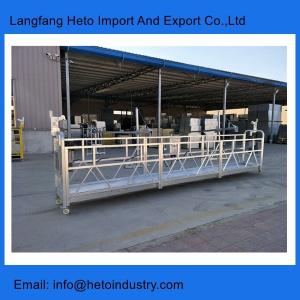 Wholesale Good price building maintenance unit 2m aluminium temporary suspended platform gondola from china suppliers