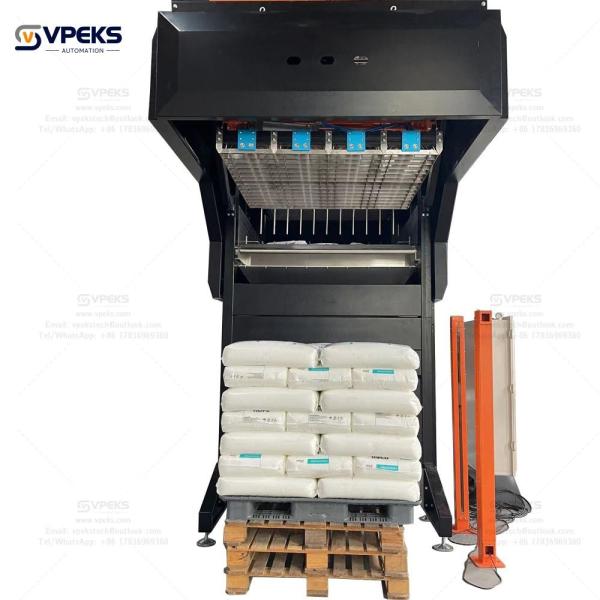 Horizontal Transfer Depalletizer Machine With Intelligent Depalletizing System