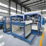Durable 3-20 Times/minute Plastic Vacuum Forming Machine with 3000kg Weight