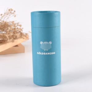 Wholesale UV Paper Tube Tea Packaging , Compostable Copolyester Chai Packaging Box from china suppliers